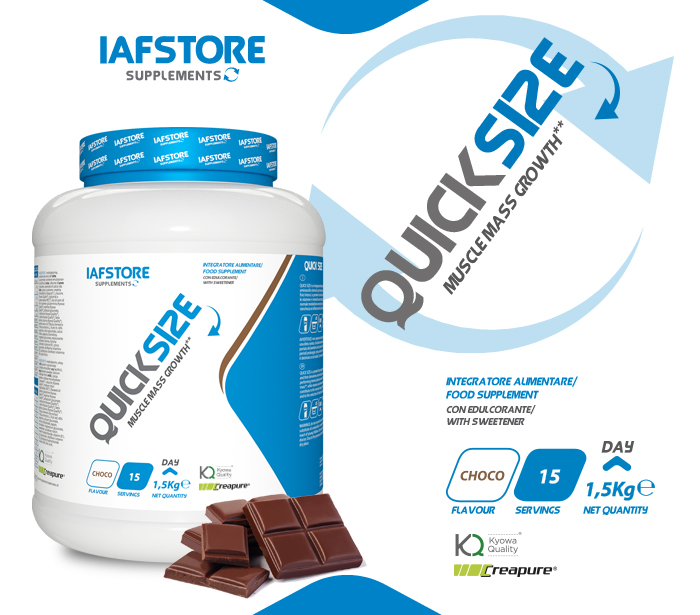 Iafstore Supplements - Quick Size - IAFSTORE.COM